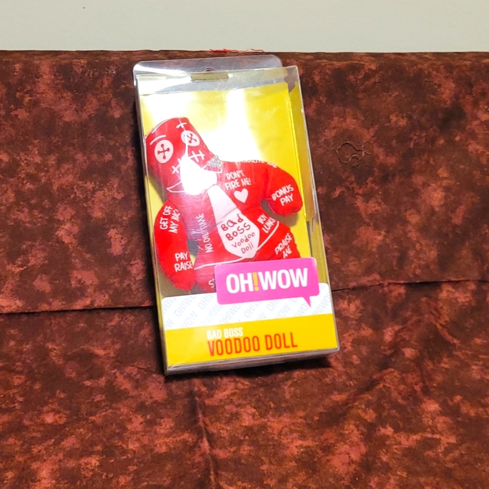 Voodoo doll. Bad boss.
